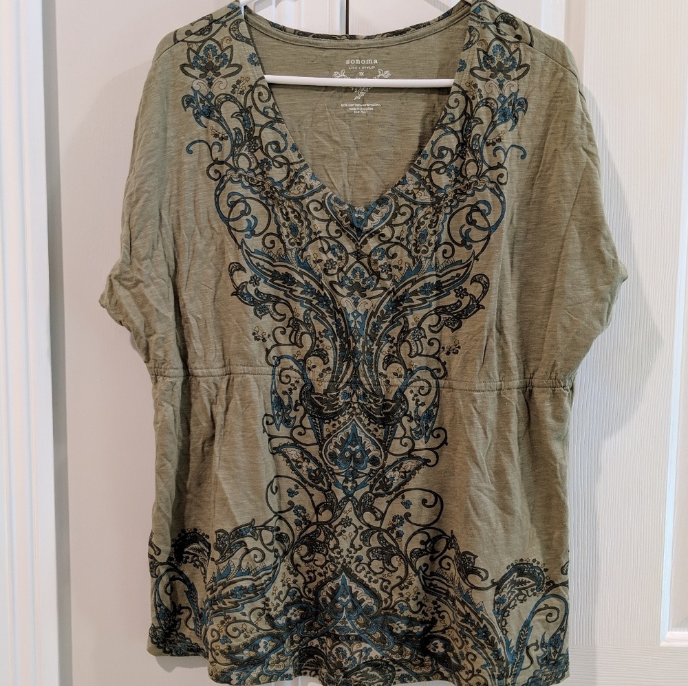 EEUC Sonoma printed Shirt 1X
